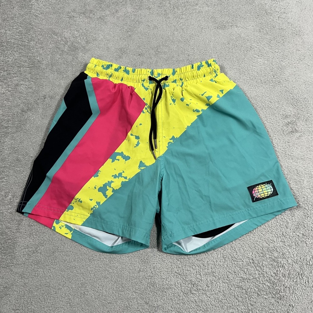 Slunks Shorts Mens XS Lined Volleyball Beach Athletic Performance Swim